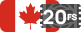 Canada 20 Free Spins Bonus