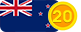 New Zealand 20 dollar / pound / euro bonus