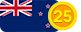 New Zealand 25 dollar / pound / euro bonus